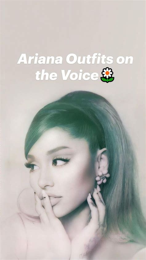 Ariana Outfits on the Voice🌼