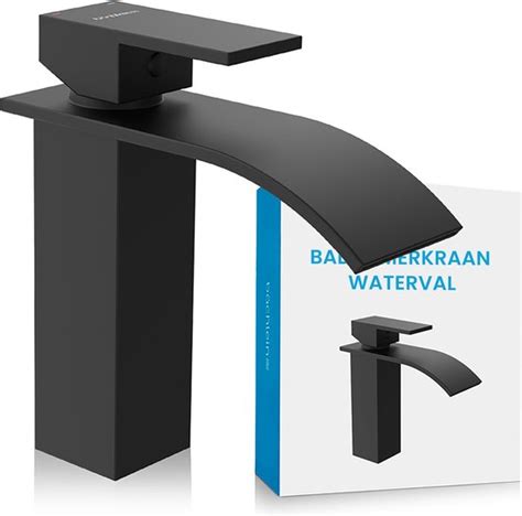 B Chlein Waterval Badkraan In Waterfall Design Eengreeps Mengkraan Met