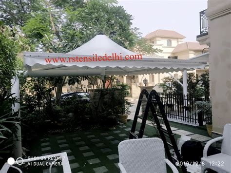 Pvc Modular Pyramid Gazebo Tensile Structure Manufacturer Seller In