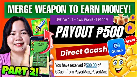 Pixel Weapon Merge Live Payout Payment Proof Earn Free 500 Gcash