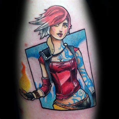 50 Borderlands Tattoo Designs For Men Video Game Ink Ideas