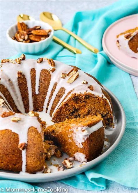 Eggless Carrot Bundt Cake Mommy S Home Cooking