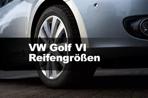 Vw Golf Zugelassene Reifengr En Auto Motor L