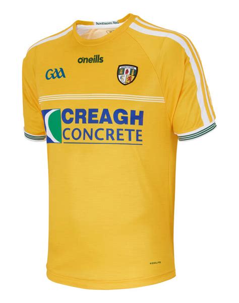 Oneills Adult Antrim Home Jersey Yellow Life Style Sports Ie