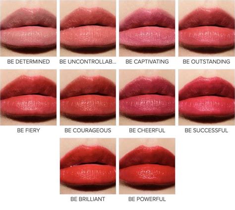 L Oreal Brilliant Signature Shiny Lip Stain Swatches Shiny Lips Lip