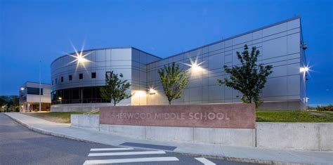 Sherwood Middle School Lamoureux Pagano Associates Architects