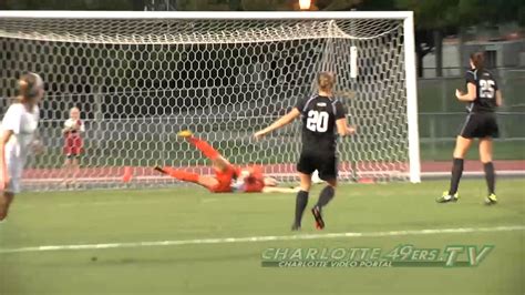 Charlotte Ers Womens Soccer Goals Vs High Point Youtube