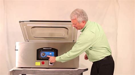 How To Operate The Vp Chamber Vacuum Sealer Youtube