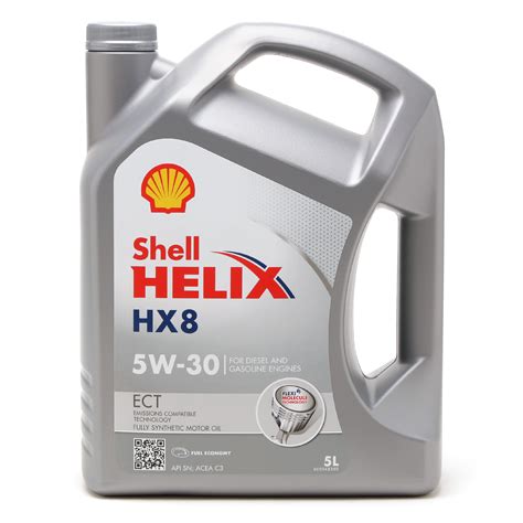 Shell Helix Hx Ect W Motor L L Sae W Auto Pkw Motor Le