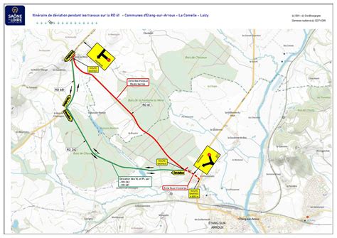 Tang Sur Arroux Rd Des Travaux De Renforcement De Chauss E