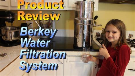 Product Review Berkey Water Filtration System Youtube