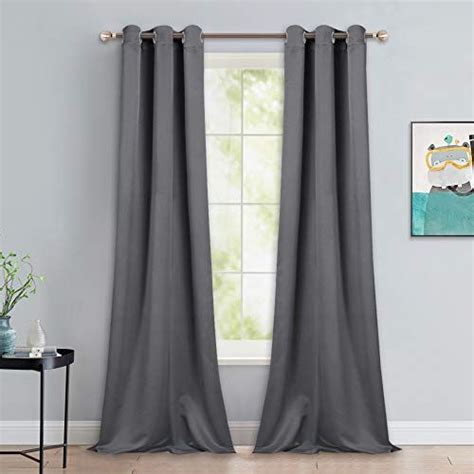 Smart 92 Inch Sheer Curtains Metallic Window