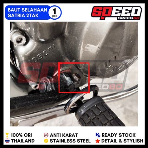 Jual Probolt Baut Selahaan Engkolan Suzuki Satria Hiu Tak Tak