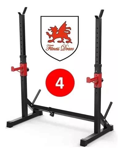 Rack Squat Premium Soporte Sentadilla Y Pecho Gym Nuevo En Venta En