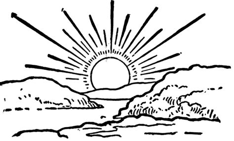 Sun Outline Drawing At Getdrawings Free Download