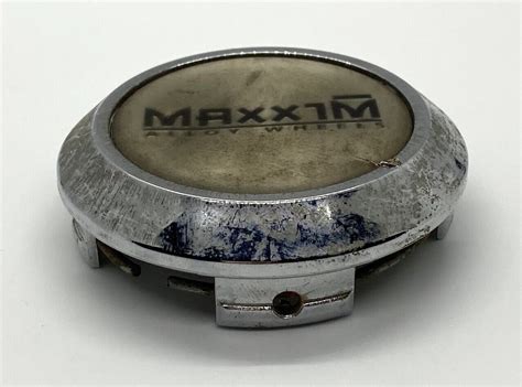 Maxxim Aftermarket Wheel Center Cap Chrome Gold Cap B Inner