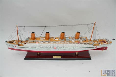 HMHS Britannic Wooden Model Ship - HMHS Britannic Model Ship - Shopping.com