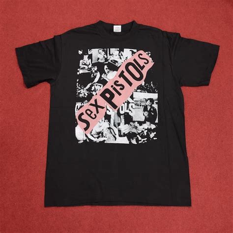 Band Tees Sex Pistols Punk Rock Band Tour Streetwear Style Tshirt Grailed