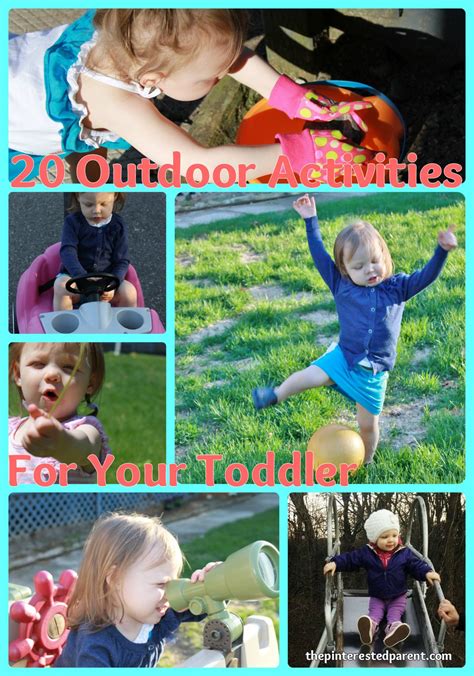 20 Outdoor Toddler Activities – The Pinterested Parent