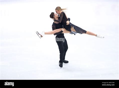 Alexandra Stepanova And Ivan Bukin Of Russia Compete During Senior Ice