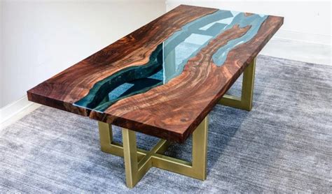 How To Make An Epoxy Resin River Table With Wood Easy Guide