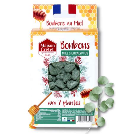 Un bonbon miel eucalyptus aussi délicieux qu'apaisant pour la gorge
