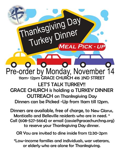 Thanksgiving Day Meal Outreach — Grace Church