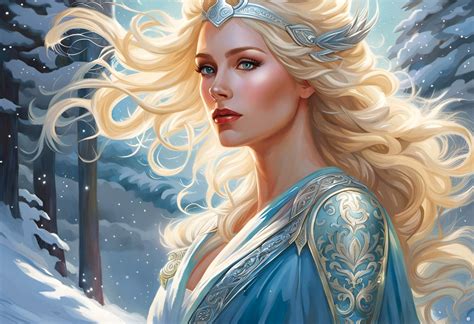 “skadi” Goddess Of Winter Ai Generated Artwork Nightcafe Creator