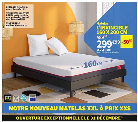 Promo Matelas L Invincible Chez Conforama ICatalogue Fr