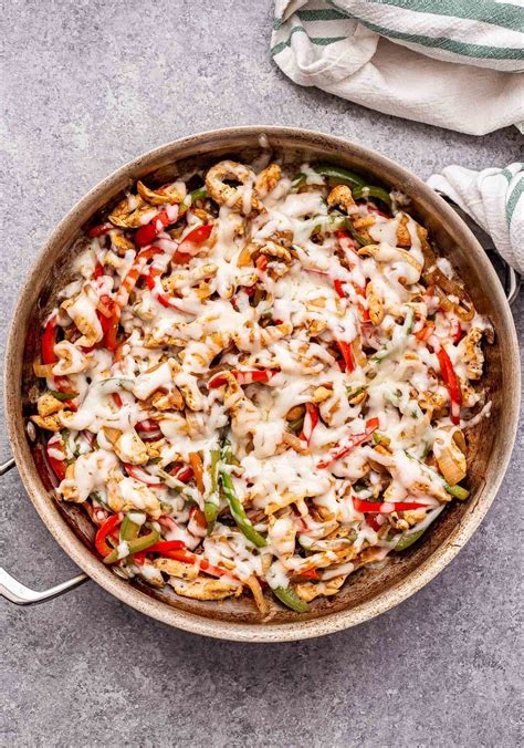 Chicken Cheesesteak Skillet Recipe Runner