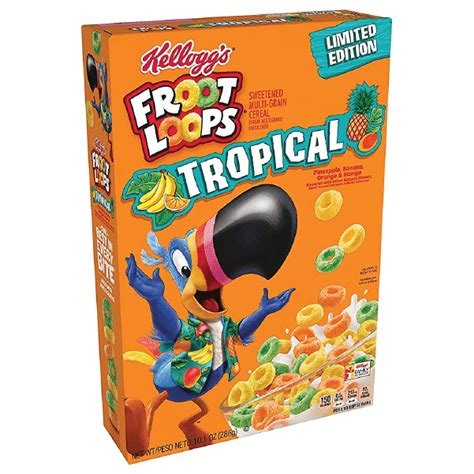 Kelloggs Froot Loops Tropical 286g