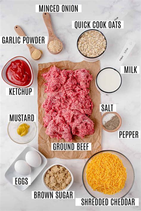 Meatloaf Ingredients List at Rachel Vance blog