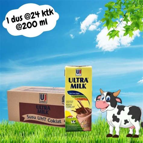 Promo Ultra Jaya Susu Uht Coklat Ml Dus Kotak Diskon