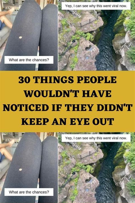 30 things people wouldn t have noticed if they didn t keep an eye out ... 