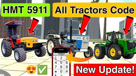 All Tractors Cheat Codes In Indian Bike Driving D Game Indian Bike