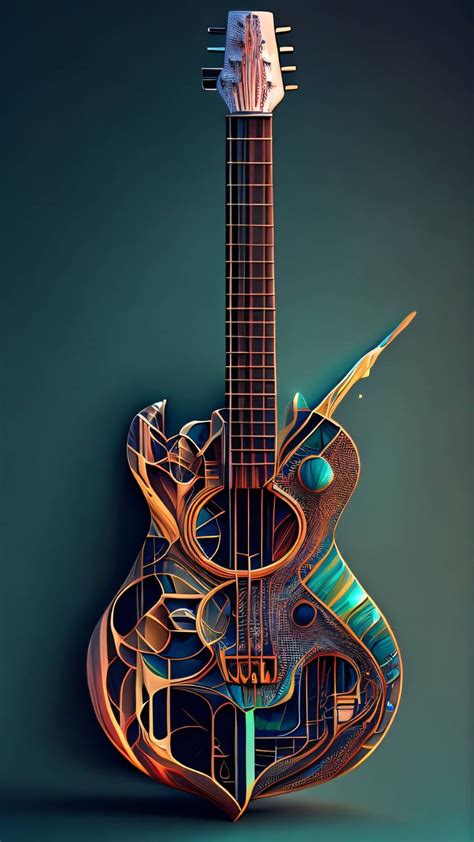 Guitar art by ptechhat on DeviantArt