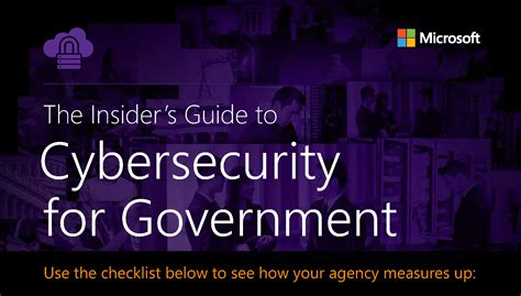 Microsoft Releases Cybersecurity Assessment Checklist and Ebook for Government Agencies - WinBuzzer