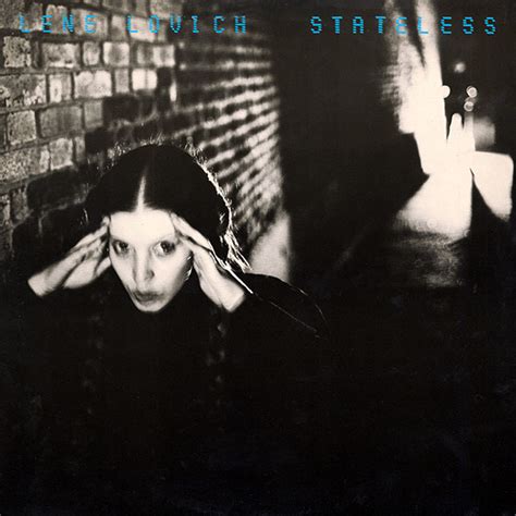 Album Stateless De Lene Lovich Sur Cdandlp