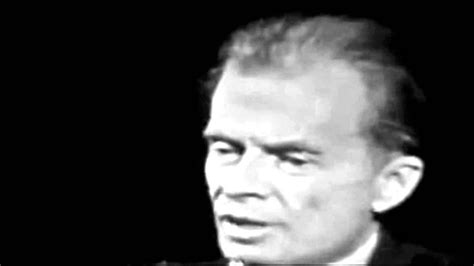 Aldous Huxley Interviewed By Mike Wallace 1958 Full Aldous Huxley