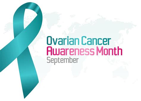 Vector Graphic Of Ovarian Cancer Awareness Month Good For Ovarian