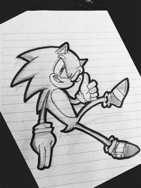 Modern Sonic by me. (: : SonicTheHedgehog