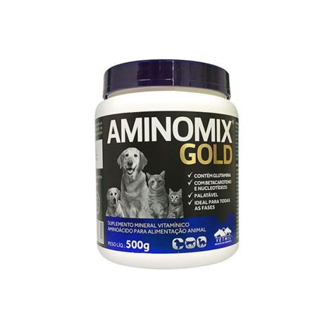 Aminomix Gold - Vetmat Saúde Animal