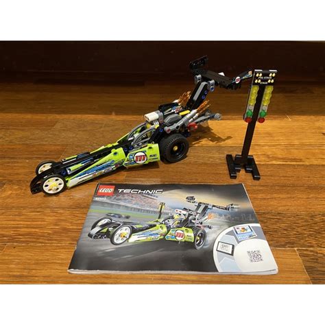 LEGO Technic 42103 Dragster Built Used Shopee Malaysia