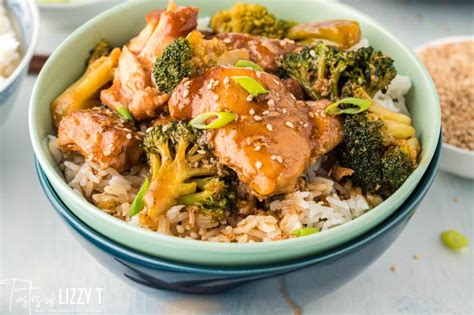 Slow Cooker Honey Soy Chicken And Broccoli Tastes Of Lizzy T