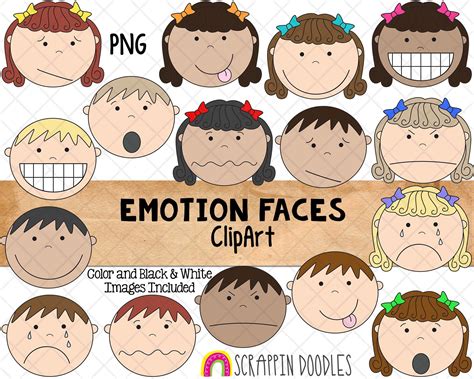 Emotions Clip Art