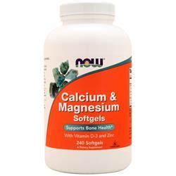 Now Calcium Magnesium With Vitamin D 3 And Zinc On Sale At