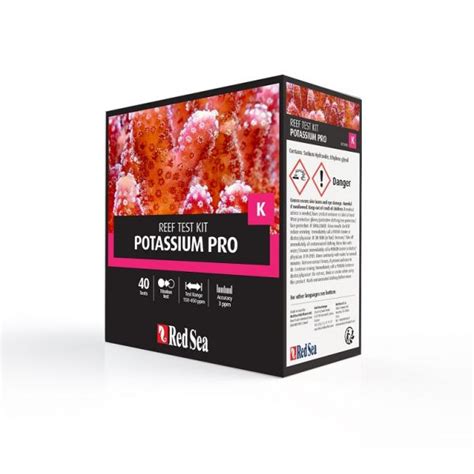 Red Sea Rcp K Potassium Pro Test Kit