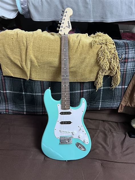 Squier Bullet Stratocaster 2020 Limited Edition Seafoam Reverb