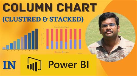 Column Clustered And Stacked Chart In Power Bi Tool Clustered Column