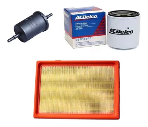 Kit Filtros Acdelco Chevrolet Onix Prisma Original